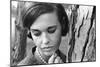 Gloria Vanderbilt Smoking Outside and Showing New Hairdo, 1963-Paul Schutzer-Mounted Premium Photographic Print