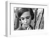 Gloria Vanderbilt Smoking Outside and Showing New Hairdo, 1963-Paul Schutzer-Framed Photographic Print