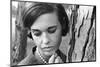 Gloria Vanderbilt Smoking Outside and Showing New Hairdo, 1963-Paul Schutzer-Mounted Photographic Print