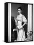 Gloria Vanderbilt Stokowski in Costume for Molnar's Play, The Swan-Gordon Parks-Framed Stretched Canvas