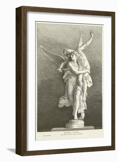 Gloria Victis-Marius Jean Antonin Mercie-Framed Giclee Print