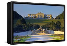 Gloriette and French Garden-Neil Farrin-Framed Stretched Canvas