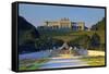 Gloriette and French Garden-Neil Farrin-Framed Stretched Canvas