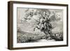 Glorification of John Sobieski III (1629-96) at the Battle of Chocim, 1674 (Engraving)-Romeyn De Hooghe-Framed Giclee Print