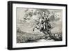 Glorification of John Sobieski III (1629-96) at the Battle of Chocim, 1674 (Engraving)-Romeyn De Hooghe-Framed Giclee Print