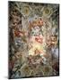 Glorification of the Reign of Pope Urban VIII Ceiling Painting in the Great Hall, 1633-39-Pietro Da Cortona-Mounted Giclee Print