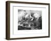 Glorious 1 June, Louth-F J de Loutherbourg-Framed Giclee Print