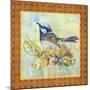 Glorious Birds On Aqua-B-Jean Plout-Mounted Giclee Print