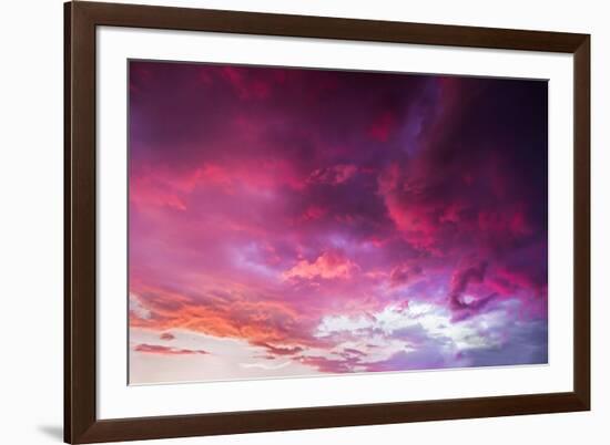 Glorious Evening Sky-KennethKeifer-Framed Photographic Print