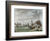 Glorious First of June, the French Fleet Is Defeated by Howe Off Ushant-null-Framed Art Print