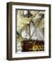 Glorious First of June-Philip James De Loutherbourg-Framed Giclee Print