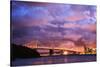 Glorious Lightning Storm, Bay Area, Treasure Island, San Francisco-Vincent James-Stretched Canvas