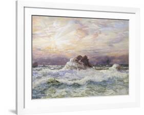 Glorious Sunset-John Brett-Framed Giclee Print