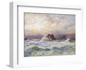 Glorious Sunset-John Brett-Framed Giclee Print