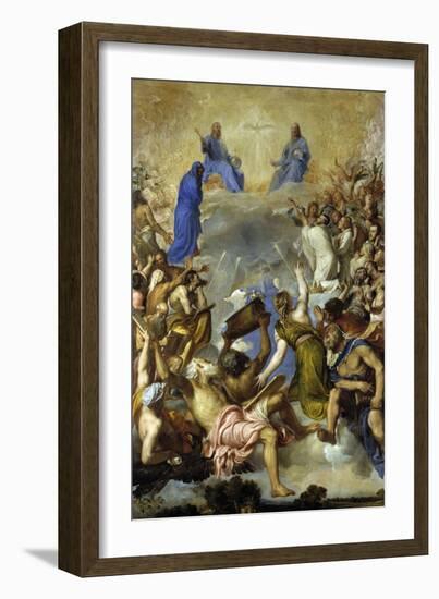 Glory, 1551-1554-Titian (Tiziano Vecelli)-Framed Giclee Print