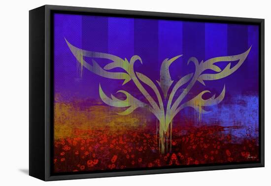 Glory Bird-Greg Simanson-Framed Stretched Canvas