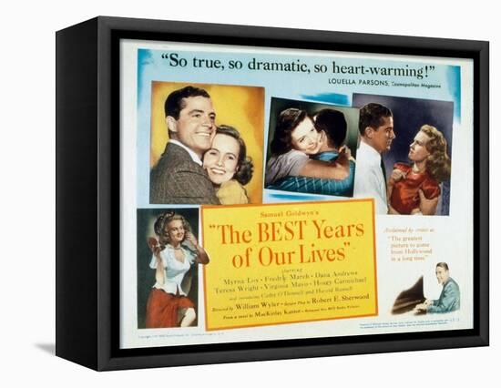 Glory for Me, 1946, "The Best Years of Our Lives" Directed by William Wyler-null-Framed Stretched Canvas