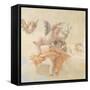 Glory of Angels-Giovanni Battista Tiepolo-Framed Stretched Canvas