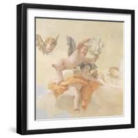 Glory of Angels-Giovanni Battista Tiepolo-Framed Giclee Print