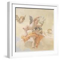 Glory of Angels-Giovanni Battista Tiepolo-Framed Giclee Print