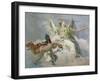 Glory of Angels-Giovanni Battista Tiepolo-Framed Giclee Print