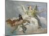 Glory of Angels-Giovanni Battista Tiepolo-Mounted Giclee Print