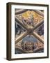 Glory of Christ, Fresco-Giovanni Lanfranco-Framed Giclee Print