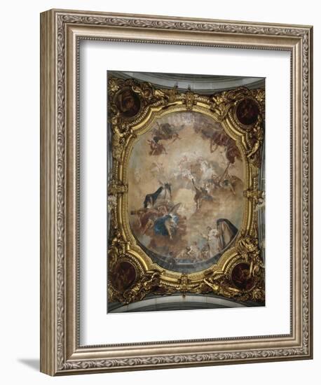 Glory of Saint Dominic, Chapel of San Domenico, 1727-Giovanni Battista Piazzetta-Framed Giclee Print