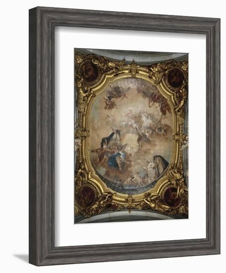 Glory of Saint Dominic, Chapel of San Domenico, 1727-Giovanni Battista Piazzetta-Framed Giclee Print