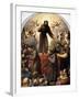 Glory of Saint Francis-Jacopo Ligozzi-Framed Giclee Print