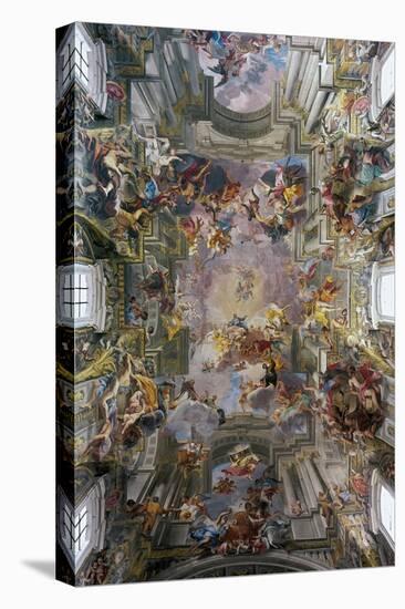 Glory of St. Ignatius-Andrea Pozzo-Stretched Canvas