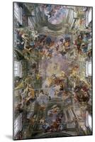 Glory of St. Ignatius-Andrea Pozzo-Mounted Art Print