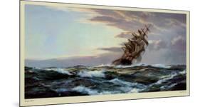 Glory of the Seas-Montague Dawson-Mounted Art Print