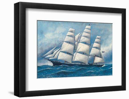 Glory of the Seas-Antonio Jacobsen-Framed Premium Giclee Print