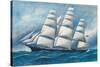 Glory of the Seas-Antonio Jacobsen-Stretched Canvas