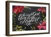 Glory Poinsettias-Lula Bijoux-Framed Art Print