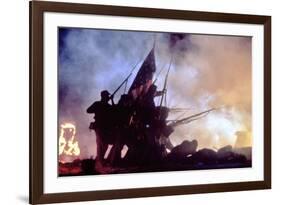 Glory (Pour la gloire) by EdwardZwick, 1989 (guerre by Secession) (photo)-null-Framed Photo