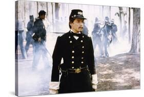 Glory (Pour la gloire) by EdwardZwick with Matthew Broderick, 1989 (guerre by Secession) (photo)-null-Stretched Canvas