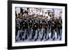 Glory (Pour la gloire) by EdwardZwick with Morgan Freeman, 1989 (guerre by Secession) (photo)-null-Framed Photo