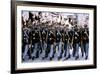 Glory (Pour la gloire) by EdwardZwick with Morgan Freeman, 1989 (guerre by Secession) (photo)-null-Framed Photo
