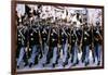 Glory (Pour la gloire) by EdwardZwick with Morgan Freeman, 1989 (guerre by Secession) (photo)-null-Framed Photo