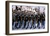 Glory (Pour la gloire) by EdwardZwick with Morgan Freeman, 1989 (guerre by Secession) (photo)-null-Framed Photo