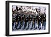 Glory (Pour la gloire) by EdwardZwick with Morgan Freeman, 1989 (guerre by Secession) (photo)-null-Framed Photo