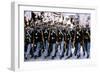 Glory (Pour la gloire) by EdwardZwick with Morgan Freeman, 1989 (guerre by Secession) (photo)-null-Framed Photo