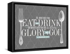 Glory to God 2-null-Framed Stretched Canvas