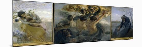 Glory, Triptych-Giuseppe Molteni-Mounted Giclee Print