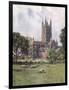 Glos Cathedral 1927-GF Nicholls-Framed Art Print