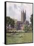 Glos Cathedral 1927-GF Nicholls-Framed Stretched Canvas