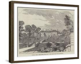 Glossop Hall, Derbyshire, the Seat of His Grace the Duke of Norfolk-null-Framed Giclee Print