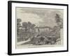 Glossop Hall, Derbyshire, the Seat of His Grace the Duke of Norfolk-null-Framed Giclee Print